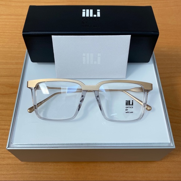 ill.i by will.i.am WA520V04 Gold Clear Glasses - Picture 2 of 9